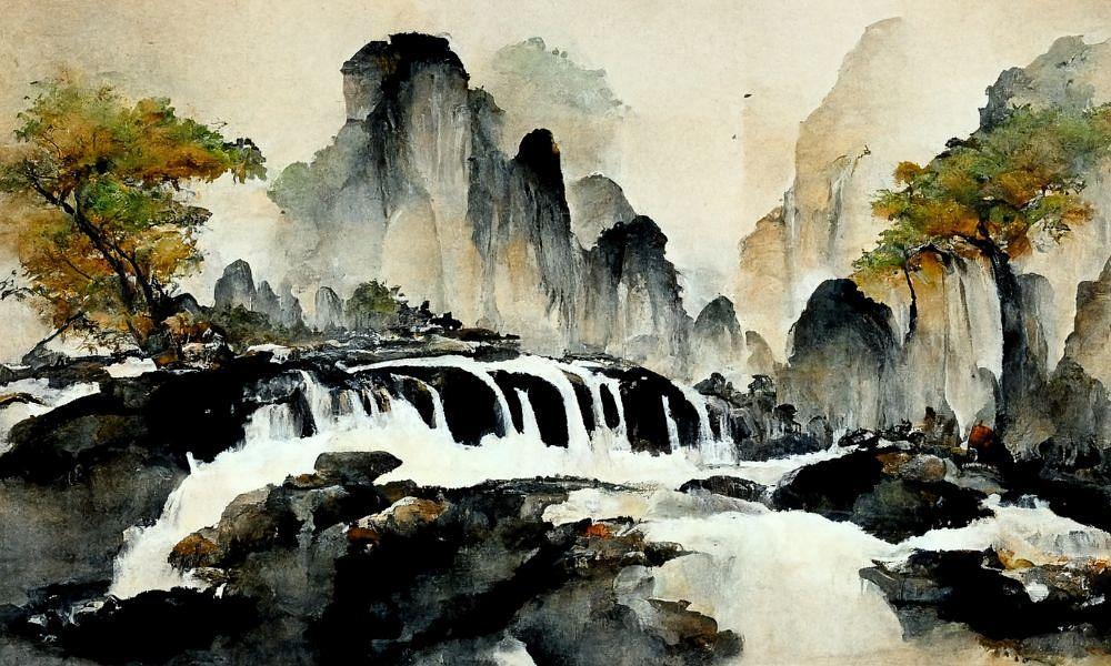 Waterfall I