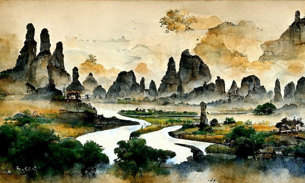 River in the Valley